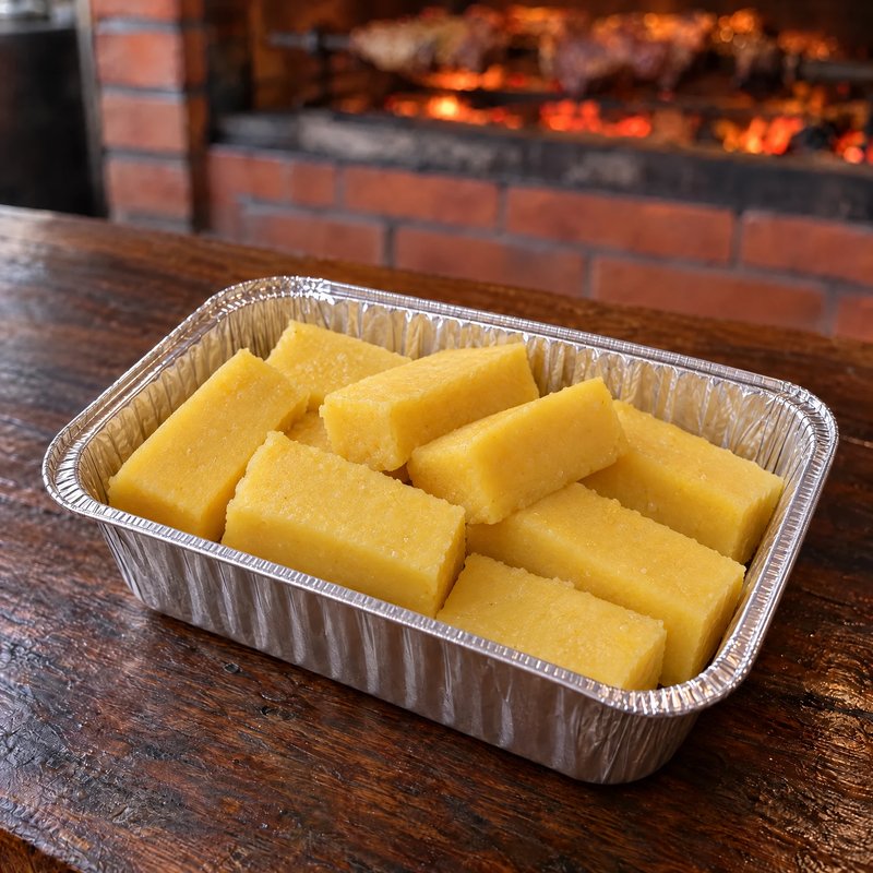 Porção de polenta 6un